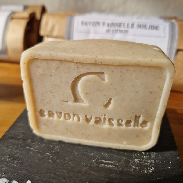 Savon vaisselle solide naturel éco-responsable