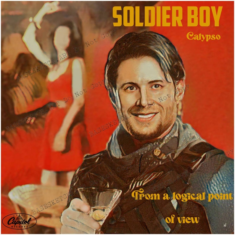 From A Logical Point of View Soldier Boy Giclee Art Print Etsy