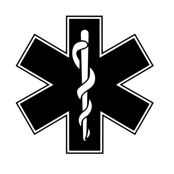 Star of Life Downloadable SVG File