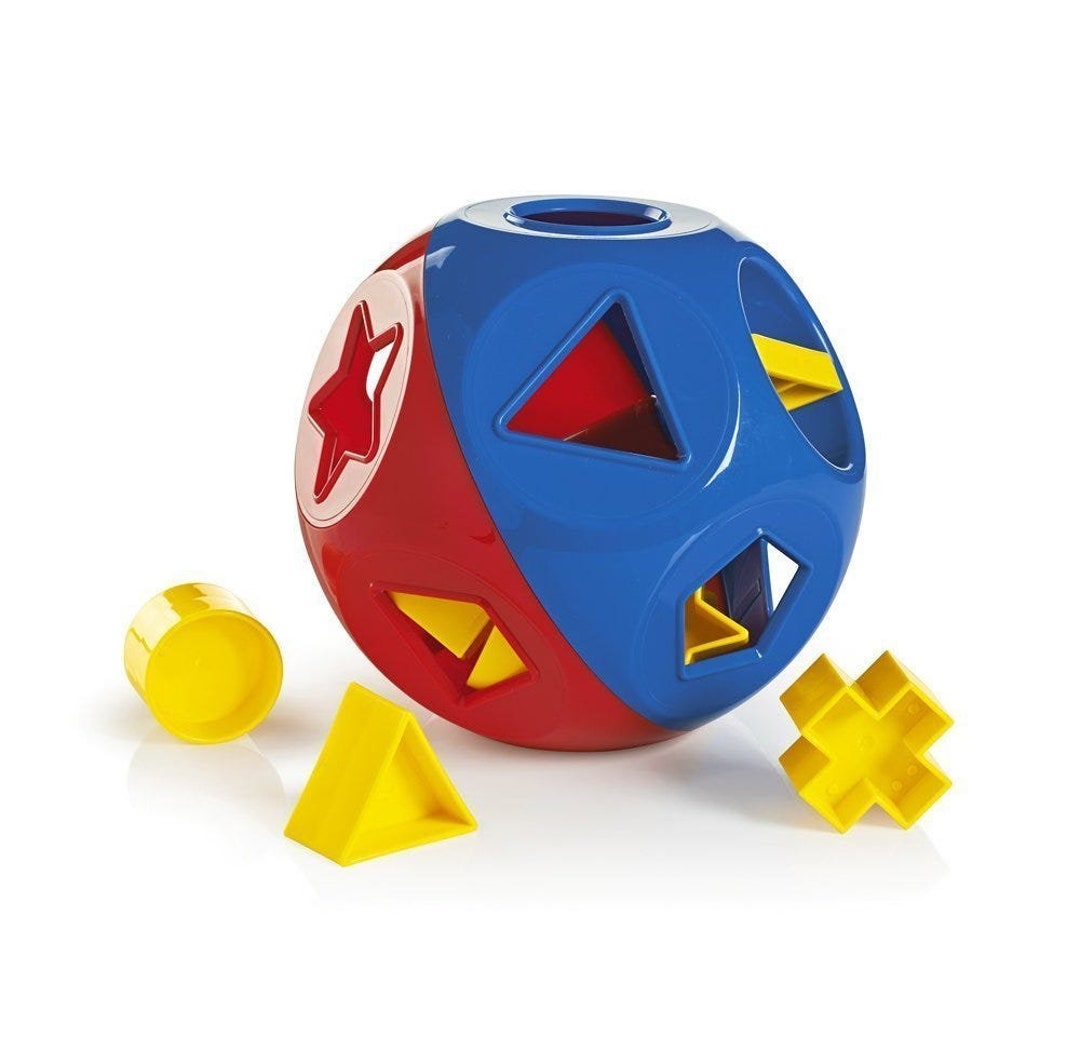 Tupperware Shapeo Toy Shape O Shape Sorter Rattle Baby Kids Toy Etsy