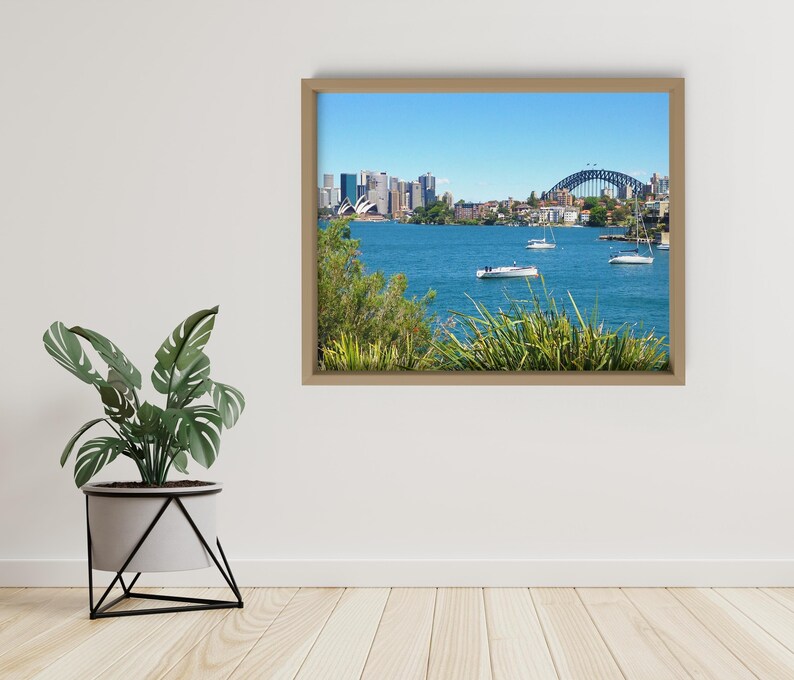Sydney Harbour Photography Printable Wall Art Sydney Etsy