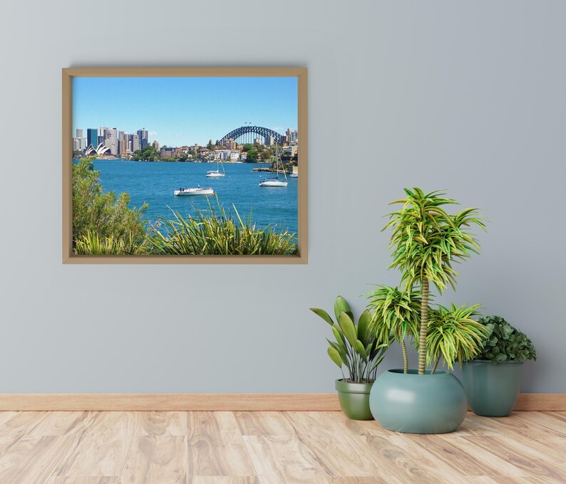 Sydney Harbour Photography Printable Wall Art Sydney Etsy