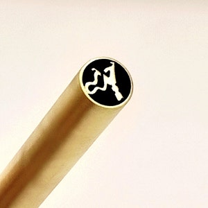 Sling Mosaic Pin 6-8-10 MM Length 100 mm high quality brass mosaicc knife pin for custom knives and handles