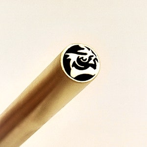 Owl Mosaic Pin 6-8-10 MM Length 100 mm high quality brass mosaicc knife pin for custom knives and handles