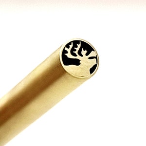 Reindeer Mosaic Pin 6-8-10 MM Length 100 mm high quality brass mosaicc knife pin for custom knives and handles