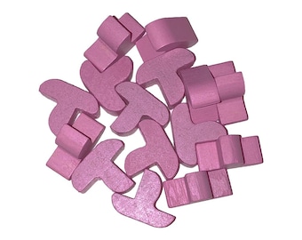 CATAN Seafarers Replacement wood set - Pink