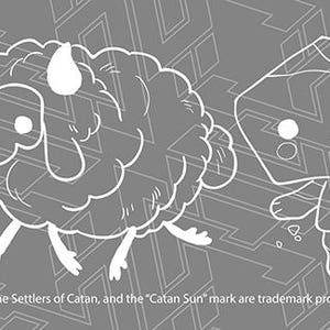 Catan - resource Sprite silhouette sticker set
