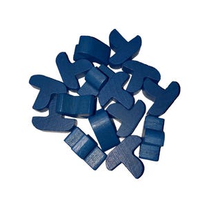 CATAN Seafarers Replacement wood set - Blue