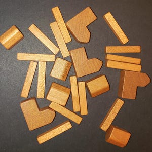 CATAN Base Game Replacement wood set, Copper