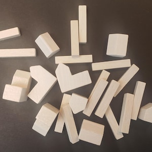CATAN Base Game Replacement wood, White