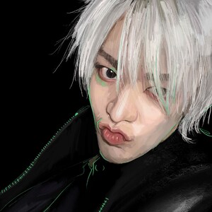 Kiss Yuta Nakamoto Art Print