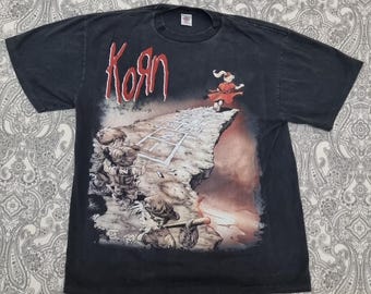 Vintage 00s Korn Tシャツ Vintage 00s Korn T-shirt Jonathan Davis Alternative Nu Metal
