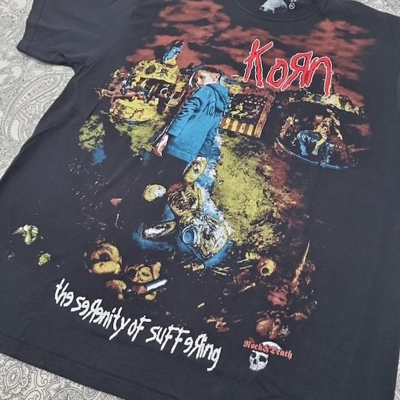 KORN The Serenity of Suffering Tシャツ付バンドル Amazon.com: Korn T Shirt Serenity Of Suffering Scratch Band