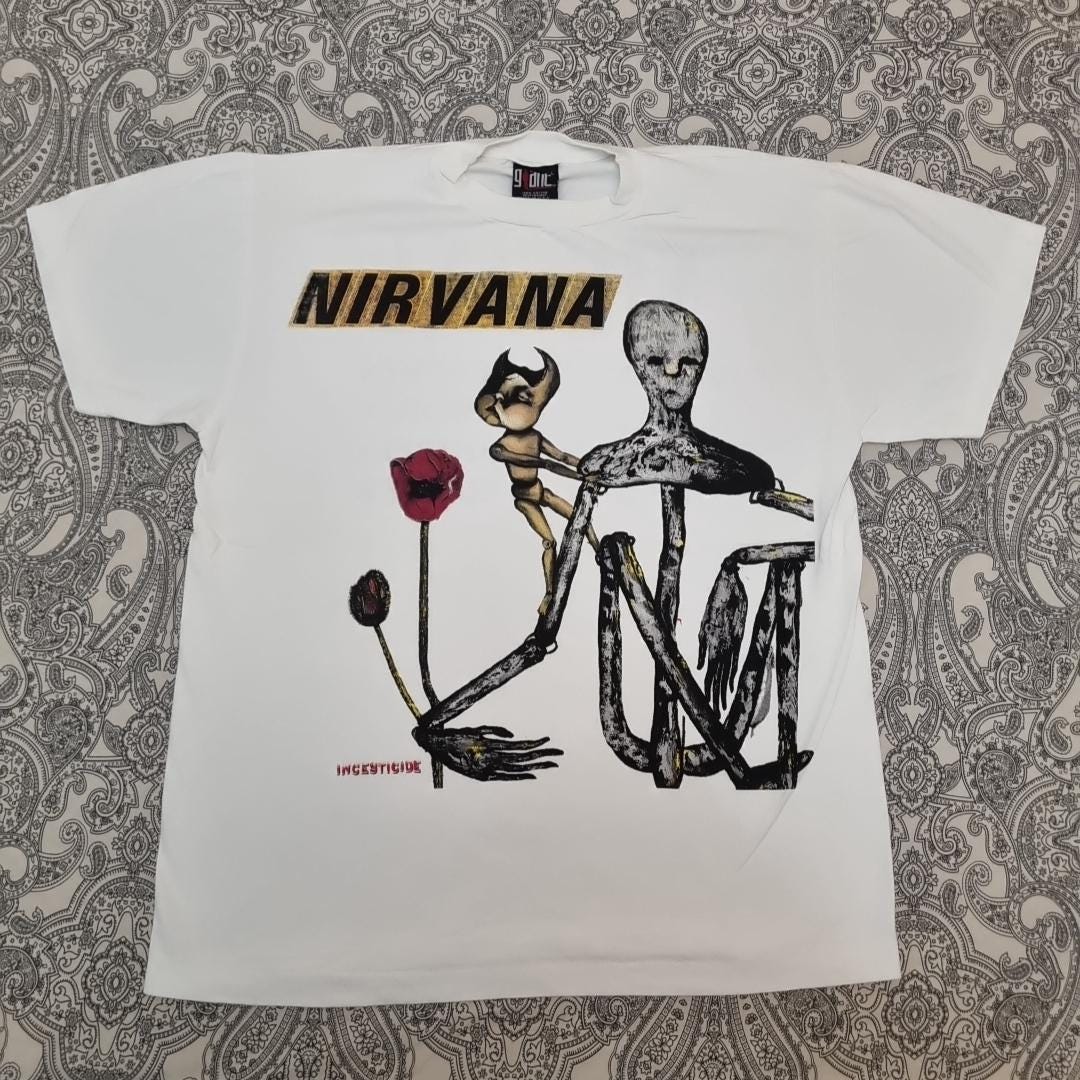 NIRVANA SLIVER Tシャツ Nirvana - Sliver Tee – Nirvana Official Store