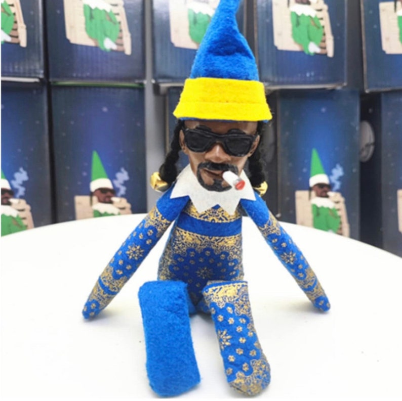 Handmade snoop Dogg Elfonashelf Etsy