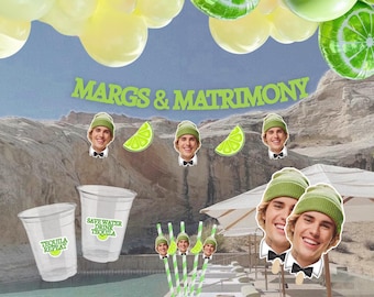 Margs & Matrimony Bachelorette Party Decor | Tequila Theme