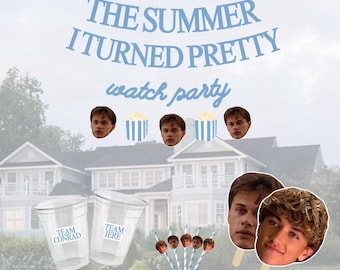 The Summer I Turned Watch Party | Küsten Uhr Party Theme | Team Conrad Team Jere | Der Sommer habe ich gedrechselt