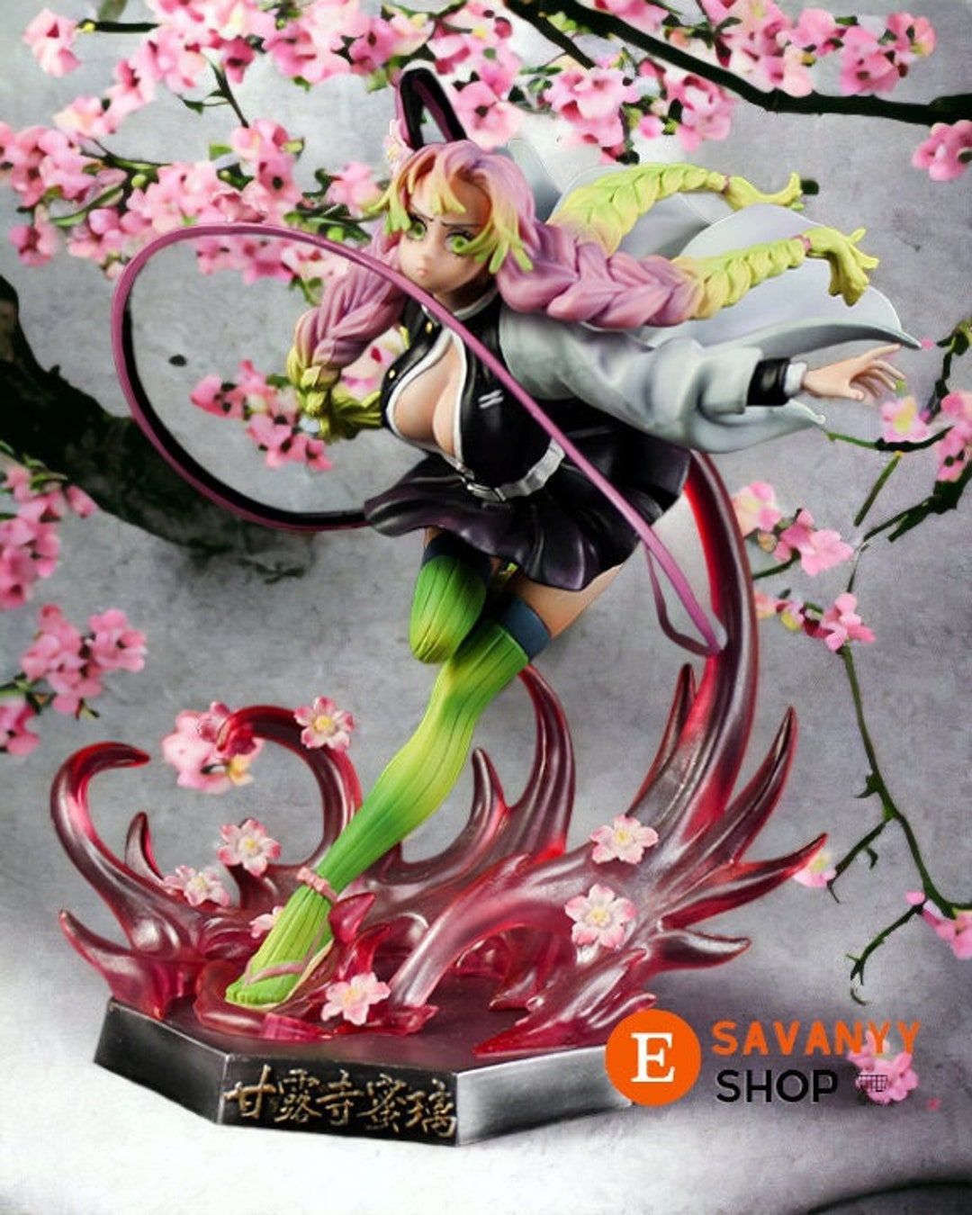 Kanroji Mitsuri – Figurine D'action Demon Slayer En PVC,figurines