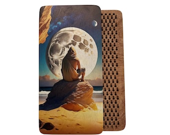 Tabla Sadhu, tabla de madera con clavos para yoga, acupuntura, masaje, acupresión y meditación, Sadhu Brett, Nagelbrett
