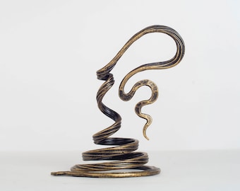 Wrought iron stand for a Metal Rose