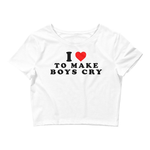 Make Boys Cry Tshirt - Etsy