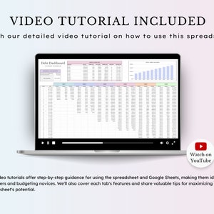 Skuldsnöbollskalkylator, budgetmall för Google Sheets, Excel-kalkylblad, skuldspårare, skuldbetalningsspårare, skuldåterbetalningsspårare bild 7