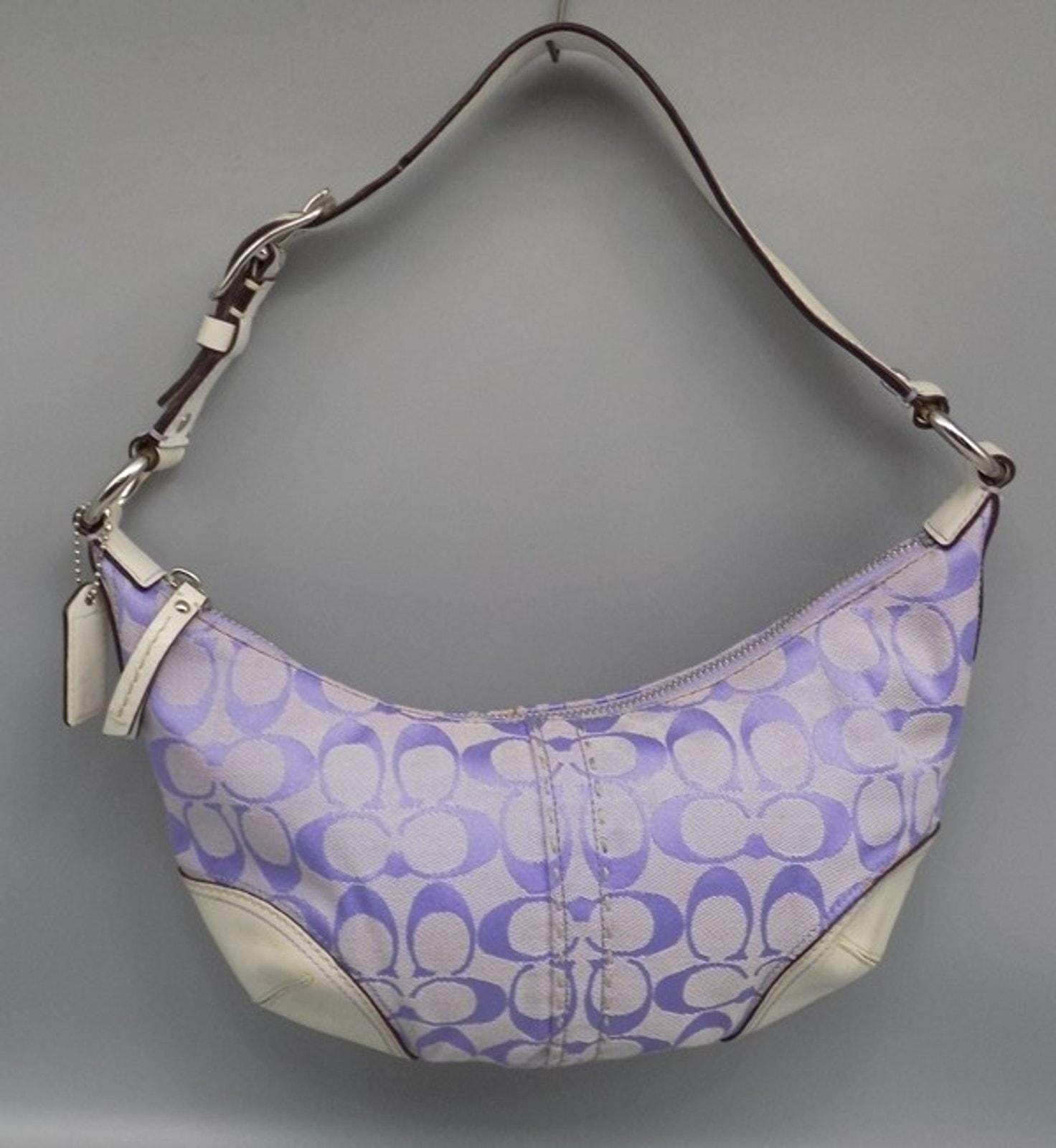 Coach Signature Purple Bag - Etsy