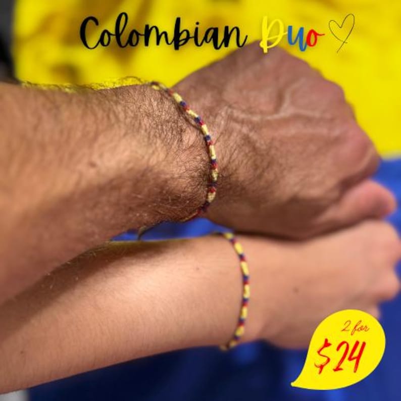 Colombian Edition Bracelets Colombian Duo