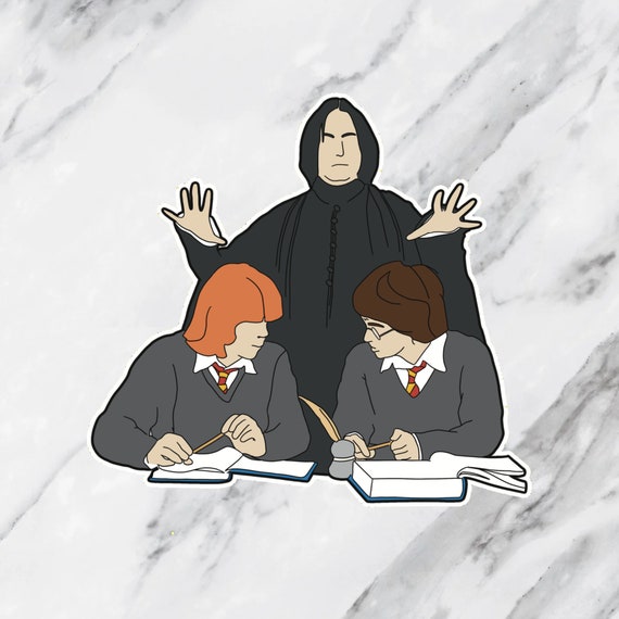 Harry Potter Sticker Ron Weasley Snape Sticker Laptop Decal