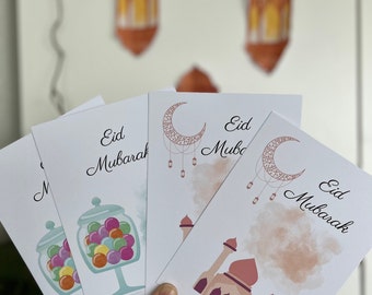 Eid mubarak money gift for children l eid gift l children money card l Arabic