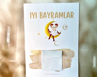 Bayram Eid Geldgeschenk mini Umschlag
