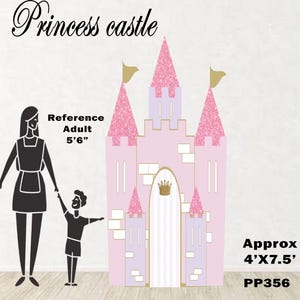 Party Panel decor, UV printed, coroplast cutouts party decorations: Castle Panel, Castle party cutout, Castle Party Set up, Castle Tower