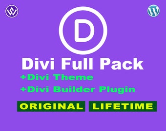 Divi Theme en Divi Builder voor WordPress Original API Key Onbeperkt websitegebruik