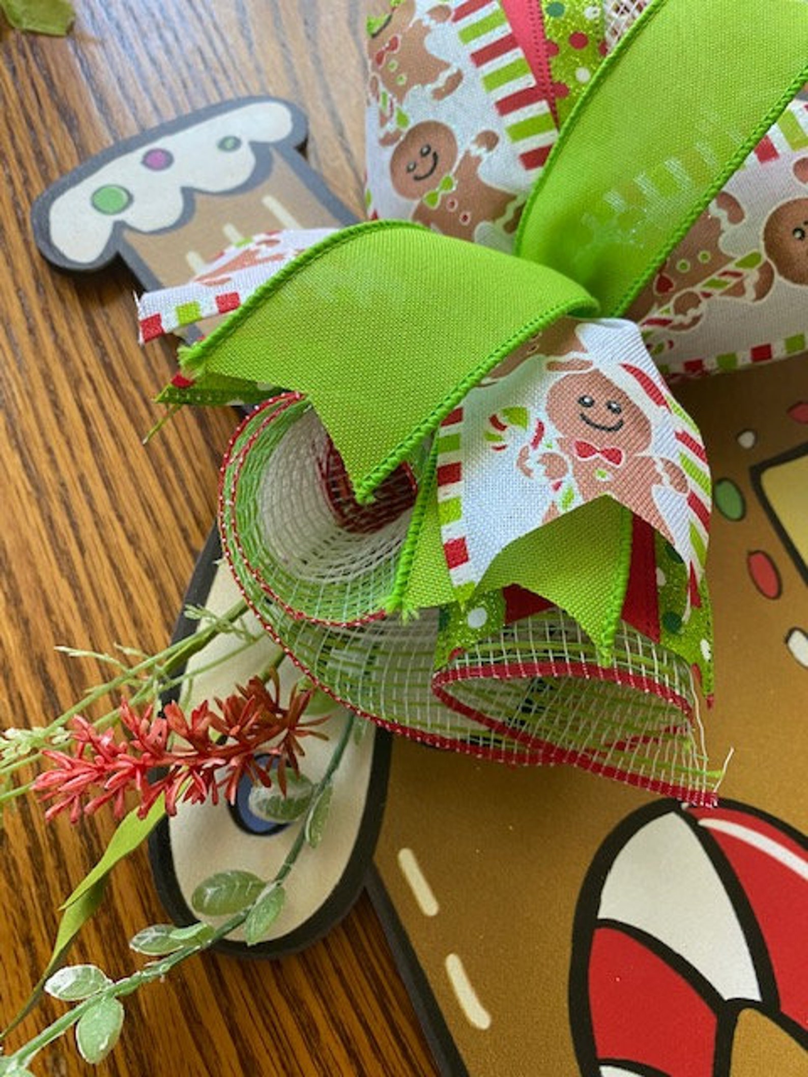 Wooden Gingerbread House Door Hanger Would Be a Fun Addition to Your ...