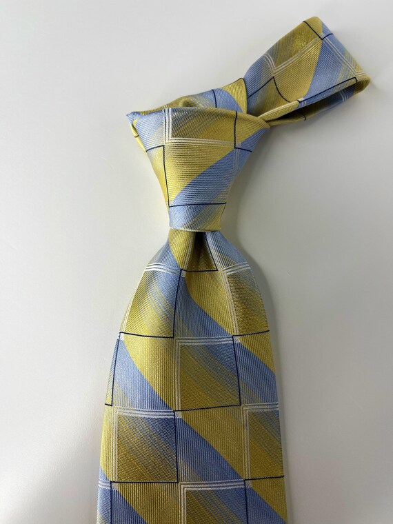 Vintage Calvin Klein Tie, Wedding Tie, Silk, Gift… - image 7