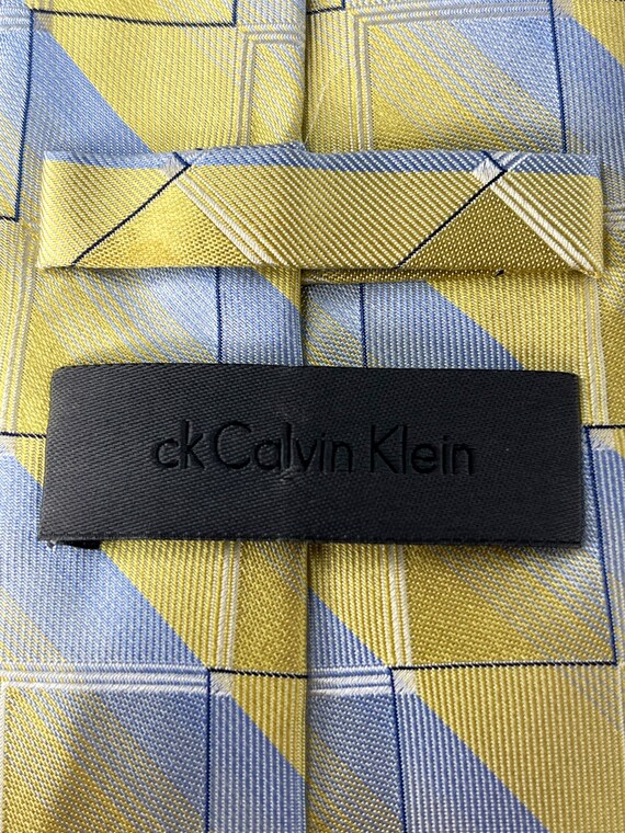 Vintage Calvin Klein Tie, Wedding Tie, Silk, Gift… - image 5