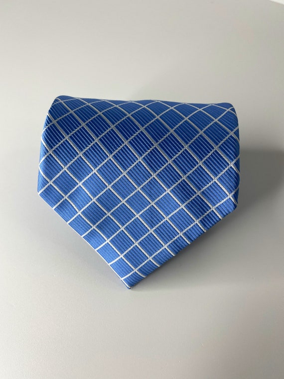Baby Blue Burberry tie - Vintage tie - Wedding ti… - image 2