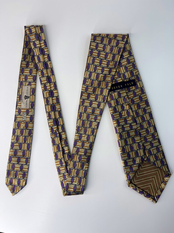Vintage Robert Talbott Seven Fold - Vintage tie -… - image 4
