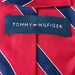 Tommy Hilfiger Red and Blue Necktie 100% Silk - Etsy