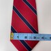 Tommy Hilfiger Red and Blue Necktie 100% Silk - Etsy