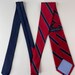 Tommy Hilfiger Red and Blue Necktie 100% Silk - Etsy