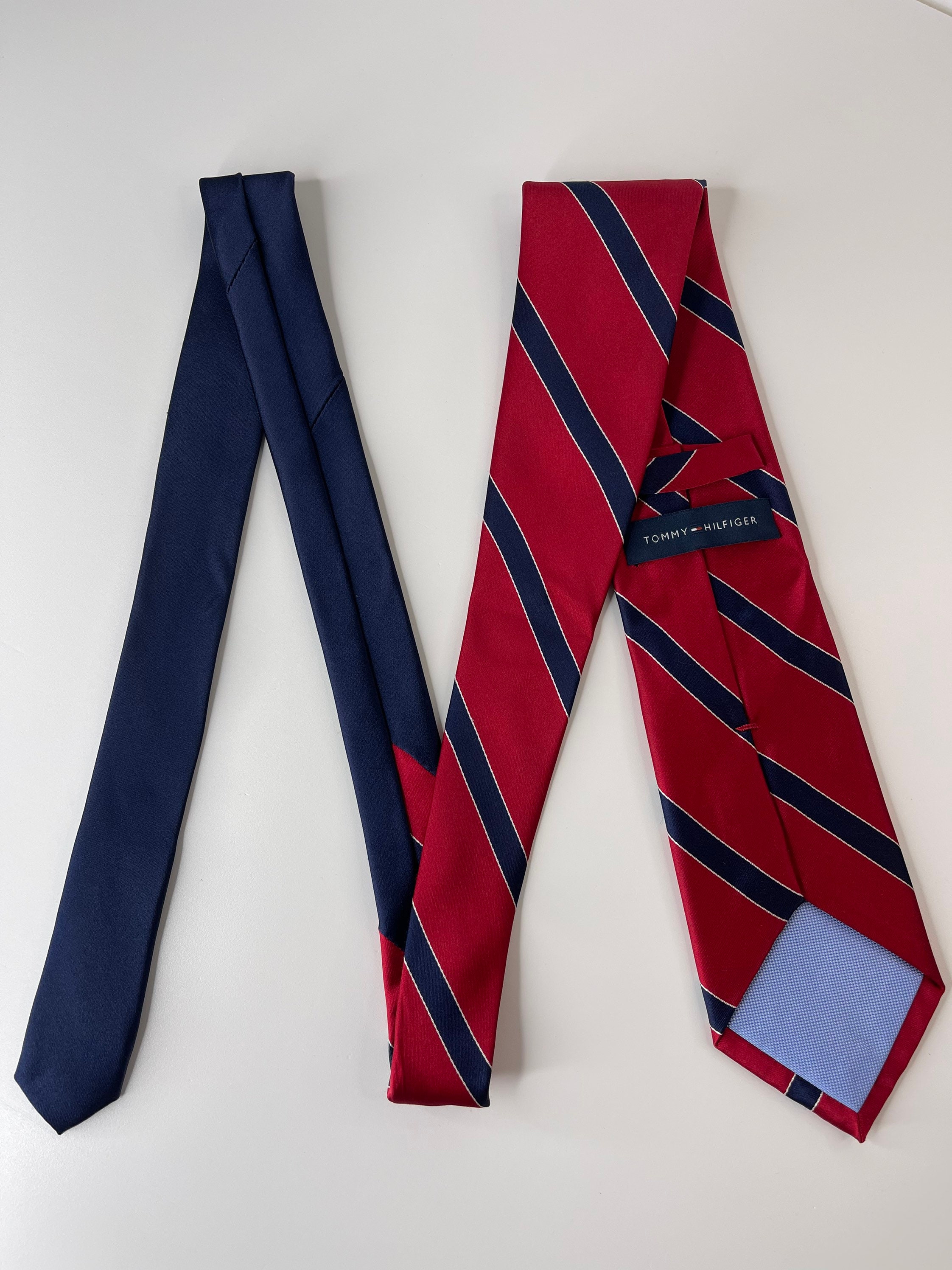 tommy hilfiger blue tie