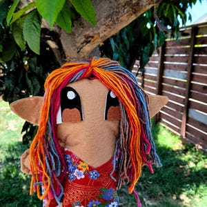 Surface Elves: Farin | fantasy plush, doll, TTRPG, elf, OOAK