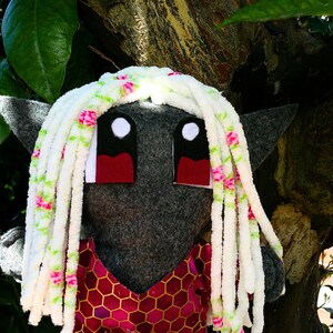 Dark Elves: Aunzrym | fantasy plush, doll, TTRPG, elf, OOAK