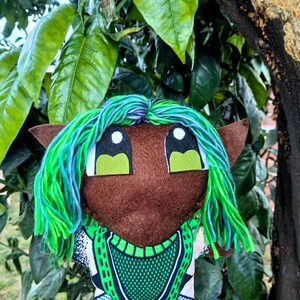Surface Elves: Baerinda | fantasy plush, doll, TTRPG, elf, OOAK