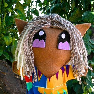 Surface Elves: Naenan | fantasy plush, doll, TTRPG, elf, OOAK