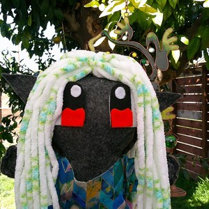Dark Elves: Vornalla | fantasy plush, doll, TTRPG, elf, OOAK