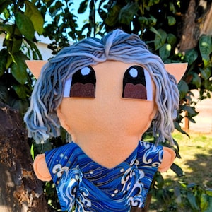Surface Elves: Aila | fantasy plush, doll, TTRPG, elf, OOAK