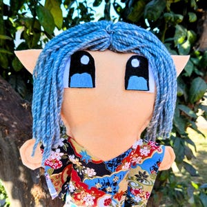 Surface Elves: Taenaran | fantasy plush, doll, TTRPG, elf, OOAK