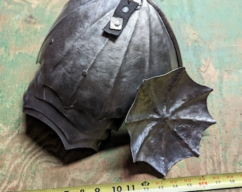 Gothic German Pauldron armor PDF templates, Medieval knight patterns, EVA foam, Cosplay, Renaissance, Blacksmithing, DIY costume